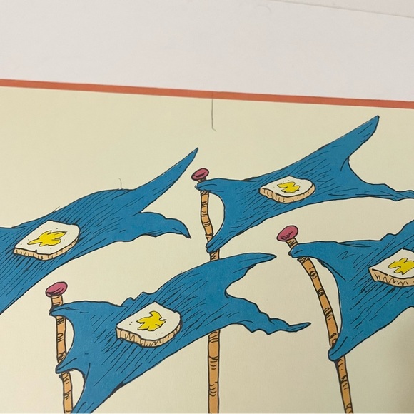 Vtg 1984 Dr. Seuss The Butter Battle Book Hardback Random House - Picture 9 of 16